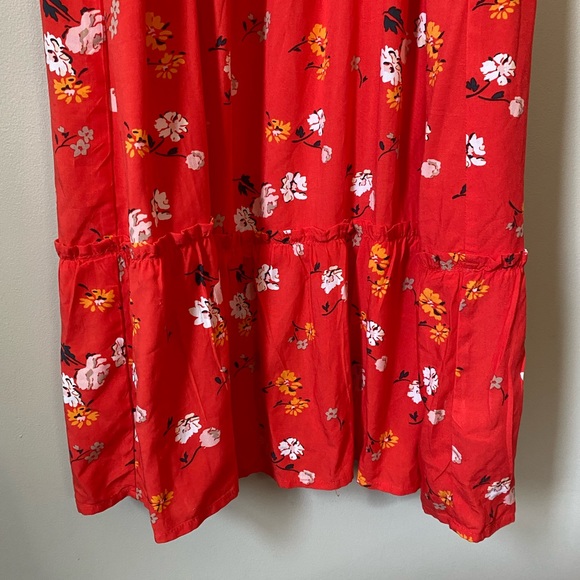 Isabel Maternity Floral Long Dress Size M - Picture 3 of 4